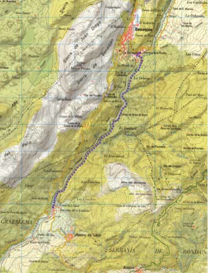 GRAZALEMA The Walk of Mr Henderson's Railway